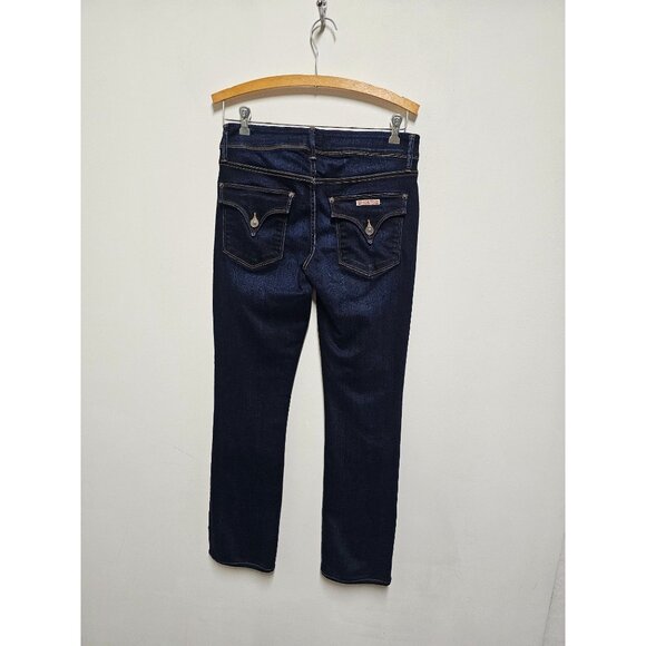 Hudson Jeans 30 Dark Wash Soft & Stretchy COLLIN Mid-Rise Skinny Ankle - Picture 6 of 7